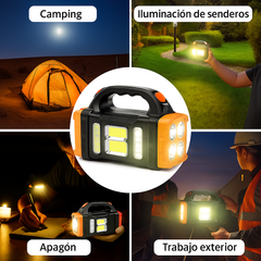 Linterna Survival 2.0 con power bank incluído Kit Terremoto
