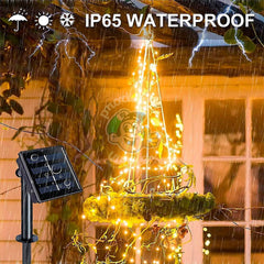 200 mini luces SOLARES LED ideal para decorar exteriores - anti agua - Productos Virales