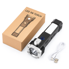 Linterna Survival 6 en 1 - Con Power Bank incluído