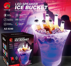IceBucket: Cubetera con Parlante Bluetooth y Luces RGB