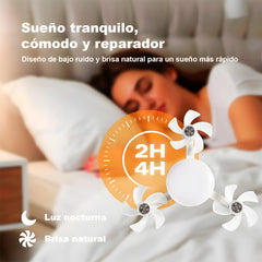 Lámpara Ventilador Modelo DRON a Control