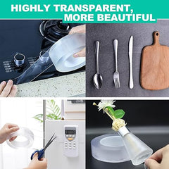 Cinta mágica de doble contacto - 3 metros