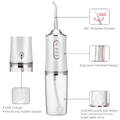 Irrigador Bucal Portatil Recargable