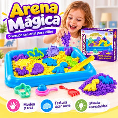 Arena mágica Sensorial con Piscina - Magic Sand Original