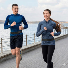 Cangurera Deportiva Fit Diseño Invisible, ideal para Correr, Hacer Ejercicio, etc.