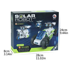 Kit Robot con Panel Solar - 12 modelos en 1