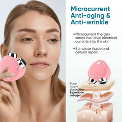 Masajeador facial con microcorriente GlowLift