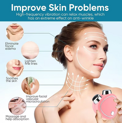 Masajeador facial con microcorriente GlowLift