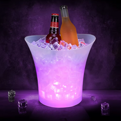 IceBucket: Cubetera con Parlante Bluetooth y Luces RGB