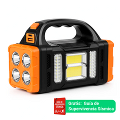 Linterna Survival 2.0 con power bank incluído Kit Terremoto