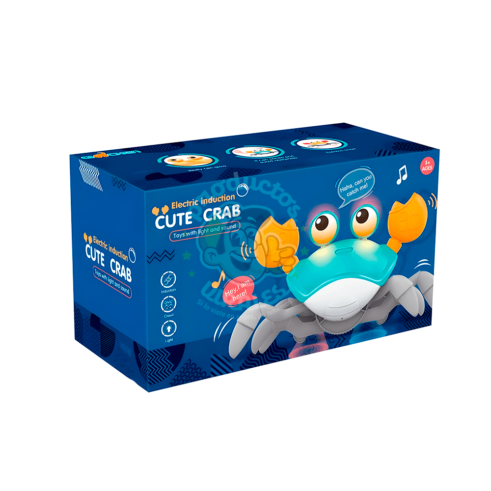 Cangrejo electrónico musical para niños - Original en caja - Productos Virales