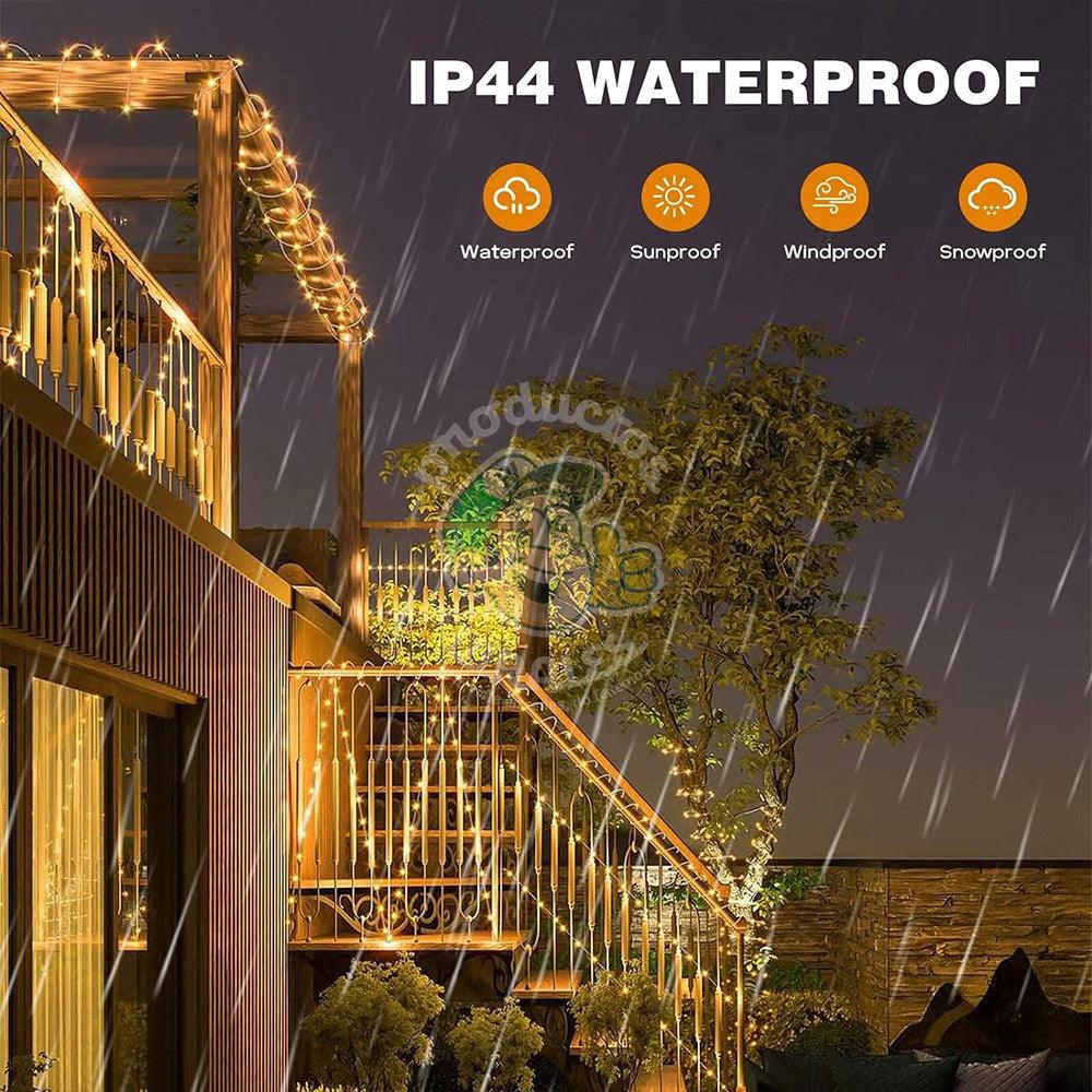 Cortinas luces LED RGB inteligentes - Crea texto, imágenes y patrones - 2 x 2 metros - Productos Virales