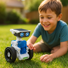 Kit Robot con Panel Solar - 12 modelos en 1