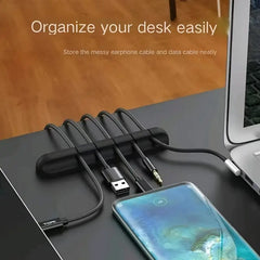 Clip Organizador de Cables para Escritorio 5 agujeros