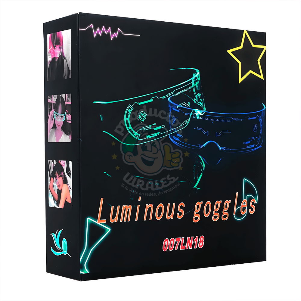 Lentes LED para Fiestas - Productos Virales