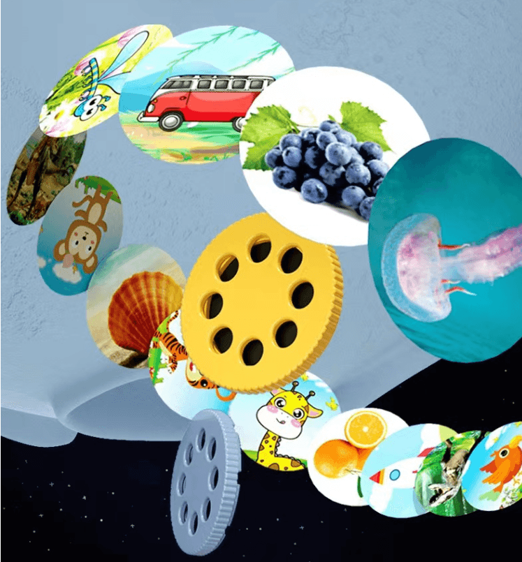 Linterna Proyectora Infantil de Animales - Juguetes Luminosos con Diversos Patrones - Productos Virales