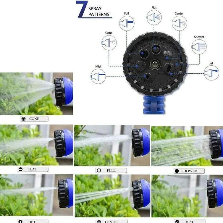 Manguera expandible Magic Hose - 7 modos de riego - 30 metros - Productos Virales