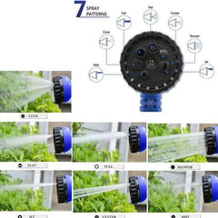 Manguera expandible Magic Hose - 7 modos de riego - 30 metros - Productos Virales