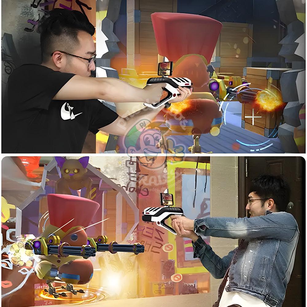 Pistola Consola 4D con Bluetooth - + de 30 juegos para iOS y Android - Productos Virales