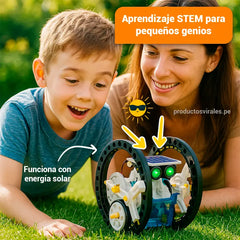 Kit Arma tu propio Robot con Panel Solar - 13 modelos en 1