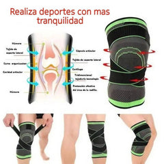 Rodillera de Compresión Ajustable 360 ° - Evita lesiones - Productos Virales