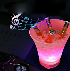 IceBucket: Cubetera con Parlante Bluetooth y Luces RGB