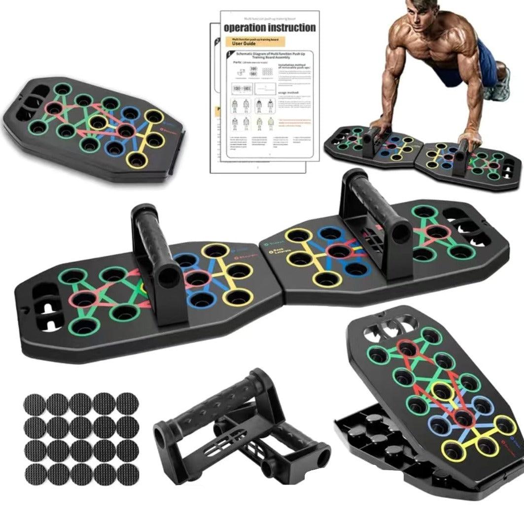 Tablero Push Up para Flexiones por grupo de músculos - Productos Virales
