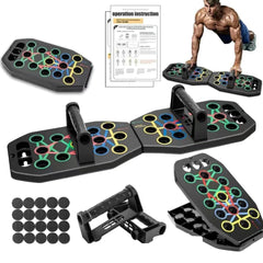 Tablero Push Up para Flexiones por grupo de músculos - Productos Virales