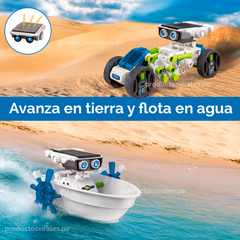 Kit Robot con Panel Solar - 12 modelos en 1