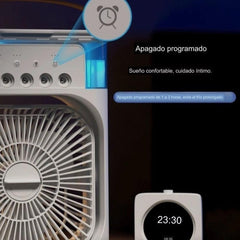 Aire acondicionado LED Ventilador Portátil 3 en 1 - AIR COOLER - Productos Virales