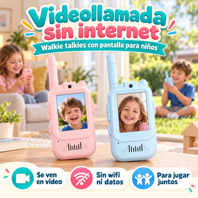 Walkie talkie para niños con cámara incorporada - foto 1