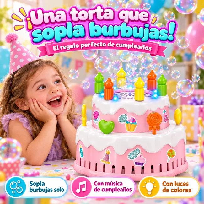 Torta de Juguete Burbujera con Música - foto 1