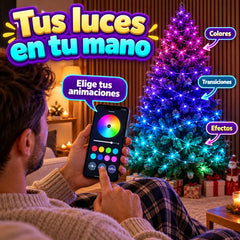 Luces Smart Led navideñas de 20 metros - foto 2