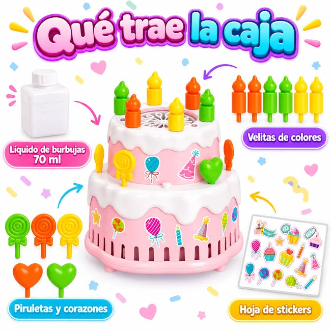 Torta de Juguete Burbujera con Música - foto 3