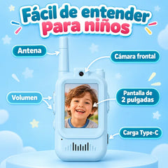 Walkie talkie para niños con cámara incorporada - foto 4