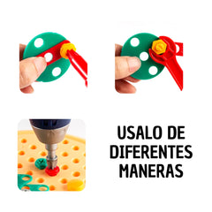 Mini Taladro Montessori Drill&Play Original