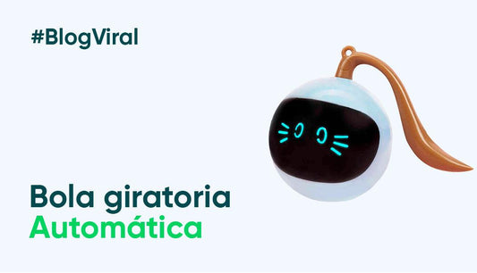 Bola Giratoria Automática: El Juguetón Amigo que Tu Gato Necesit - Productos Virales