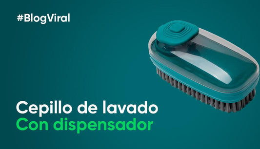 Cepillo de Lavado con Dispensador: La Revolución del Lavado a Mano - Productos Virales
