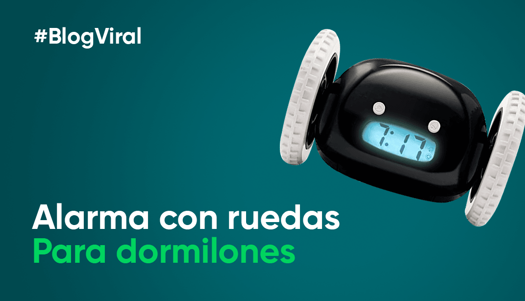 Despierta en Movimiento: La Alarma Con Ruedas para los Amantes de la Siesta - Productos Virales