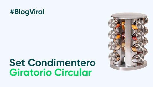 Dile adiós al Desorden de Bolsas con este Condimentador Giratorio - Productos Virales