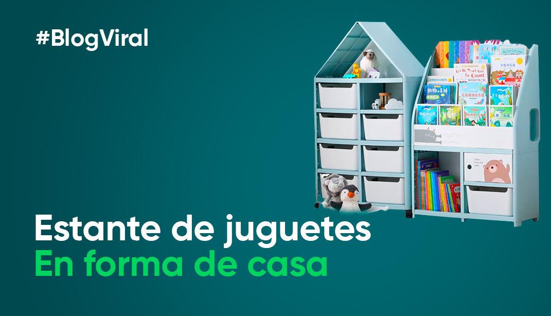 Estante de Juguetes en Forma de Casa: Organización con Estilo - Productos Virales