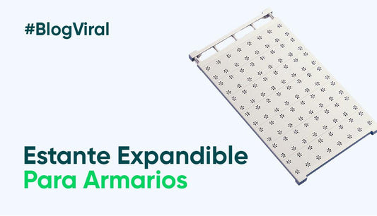 Estante Expandible para Armarios, ideal para ahorrar espacio - Productos Virales