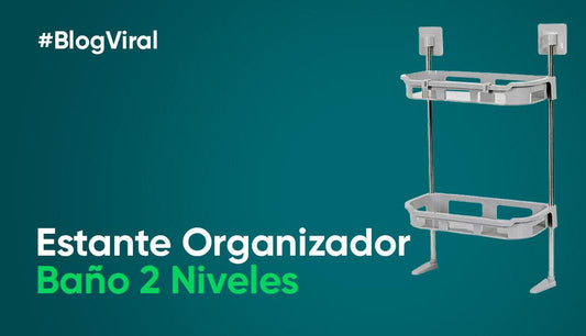 Estante Organizador de Baño 2 Niveles: Mantén tu Baño Ordenado y Elegante - Productos Virales