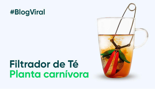 Haz Que Tu Hora del Té Sea Más Aventurera con el Filtrador de Té - Planta Carnívora - Productos Virales