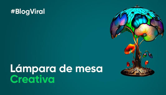Lámpara de Mesa Creativa: Un toque único para decorar tu hogar - Productos Virales