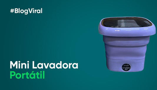 Mini Lavadora Portátil: Podrás lavar en cualquier lugar - Productos Virales