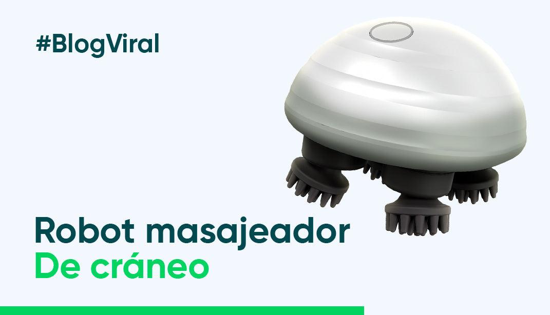 ¿Necesitas Relajarte? Conoce el Robot Masajeador de Cráneo que Elimina el Estrés de Raíz - Productos Virales