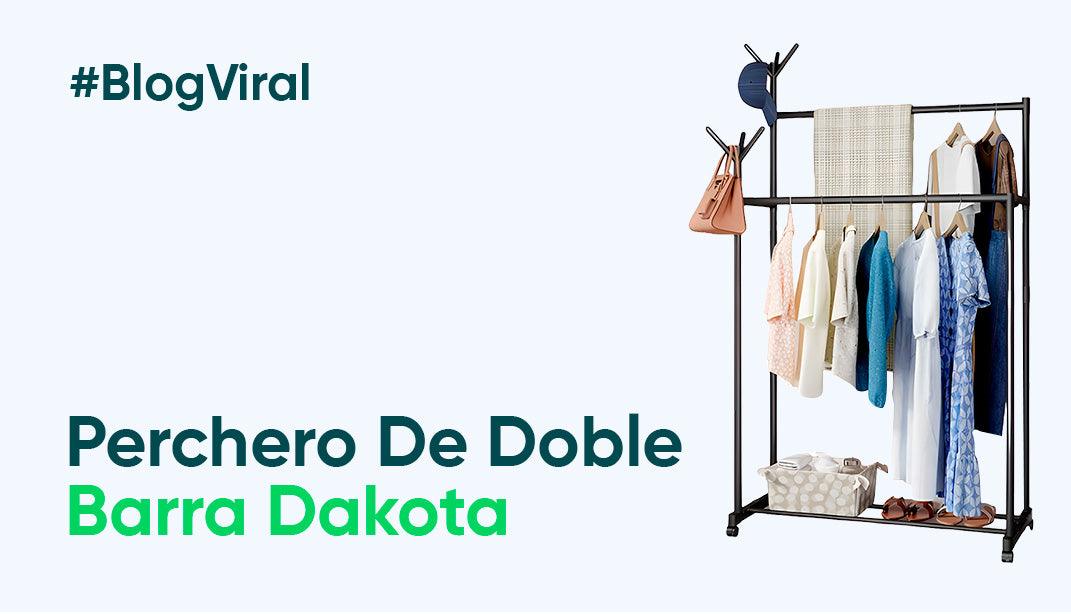 Orden y Estilo Unificados con este Perchero de Doble Barra - Productos Virales