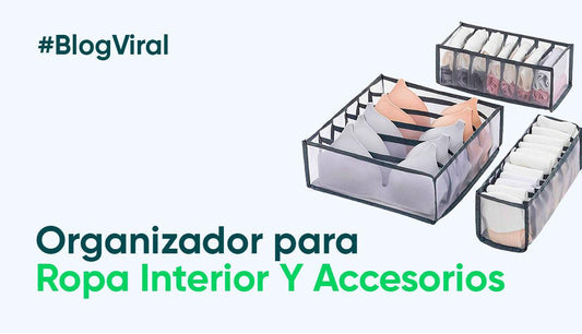 Organizador de Armario para mantener en ordén tu ropa interior y accesorios - Productos Virales