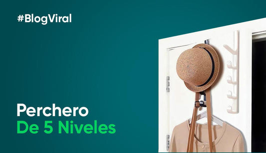 Perchero Multiusos de 5 Niveles para tus Puertas de Armario - Productos Virales